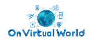 On Virtual World Logo